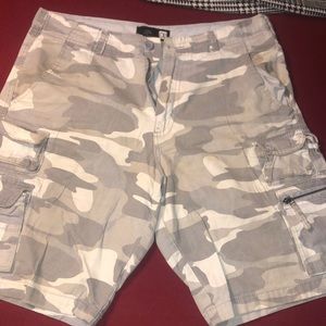 Camo Cargo Shorts